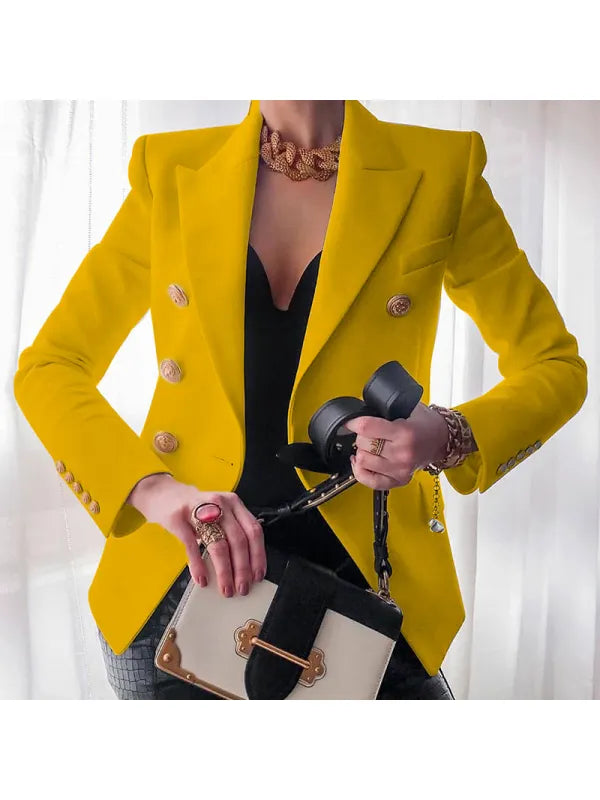 Élégant Blazer avec Détails de Boutons
