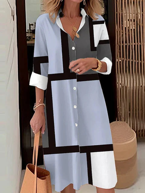 Chic Design Buttoned Elegant Robe