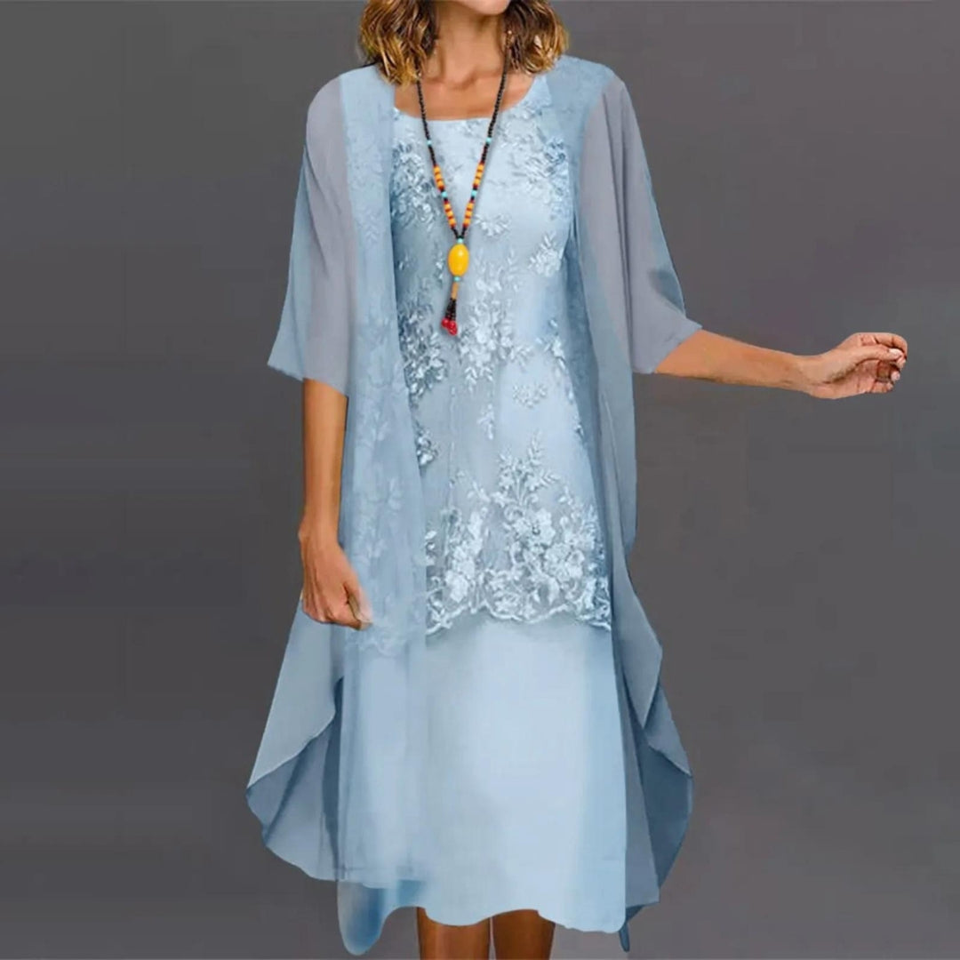 Elegant Chiffon Robe