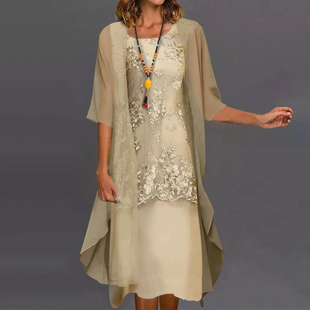 Elegant Chiffon Robe