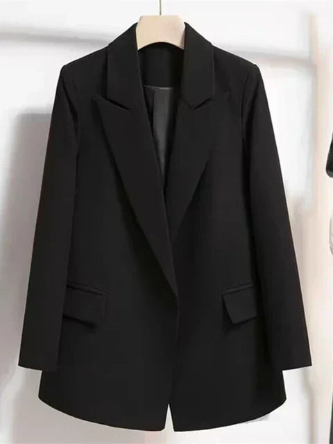 Blazer Emilia avec Ceinture Ajustée et Poches