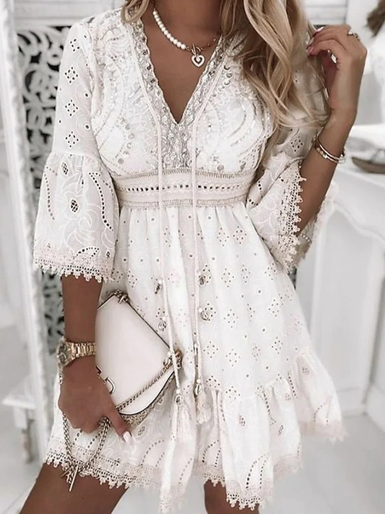 Bohemian Robe Inspired by Ibiza
