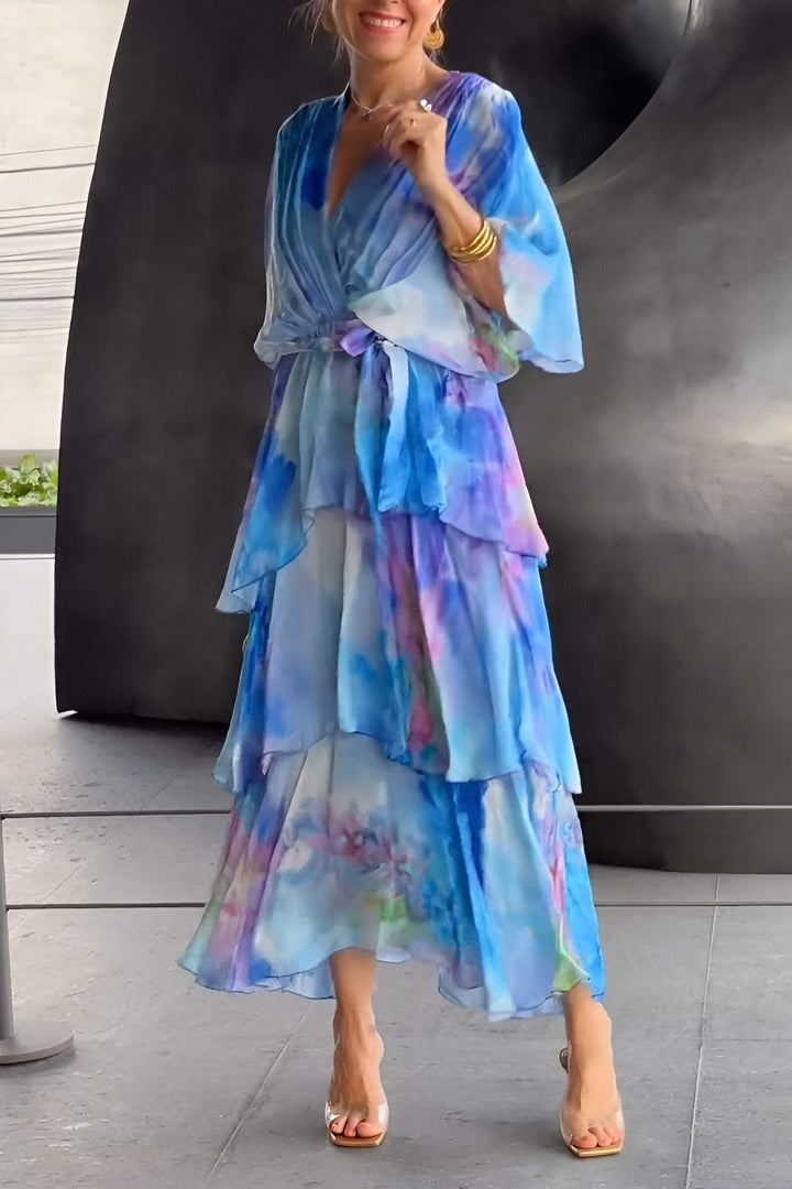 Élégant Chiffon Robe