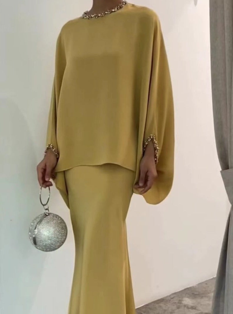 Asya - American Beaded Dress Set