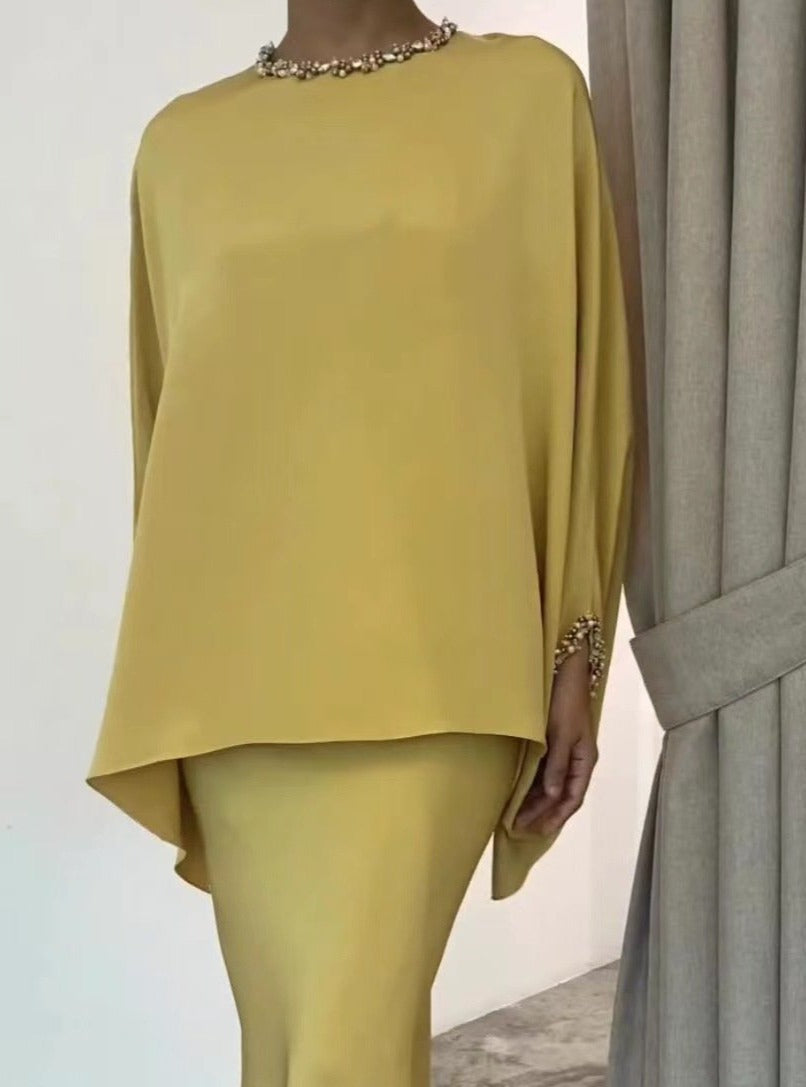 Asya - American Beaded Dress Set