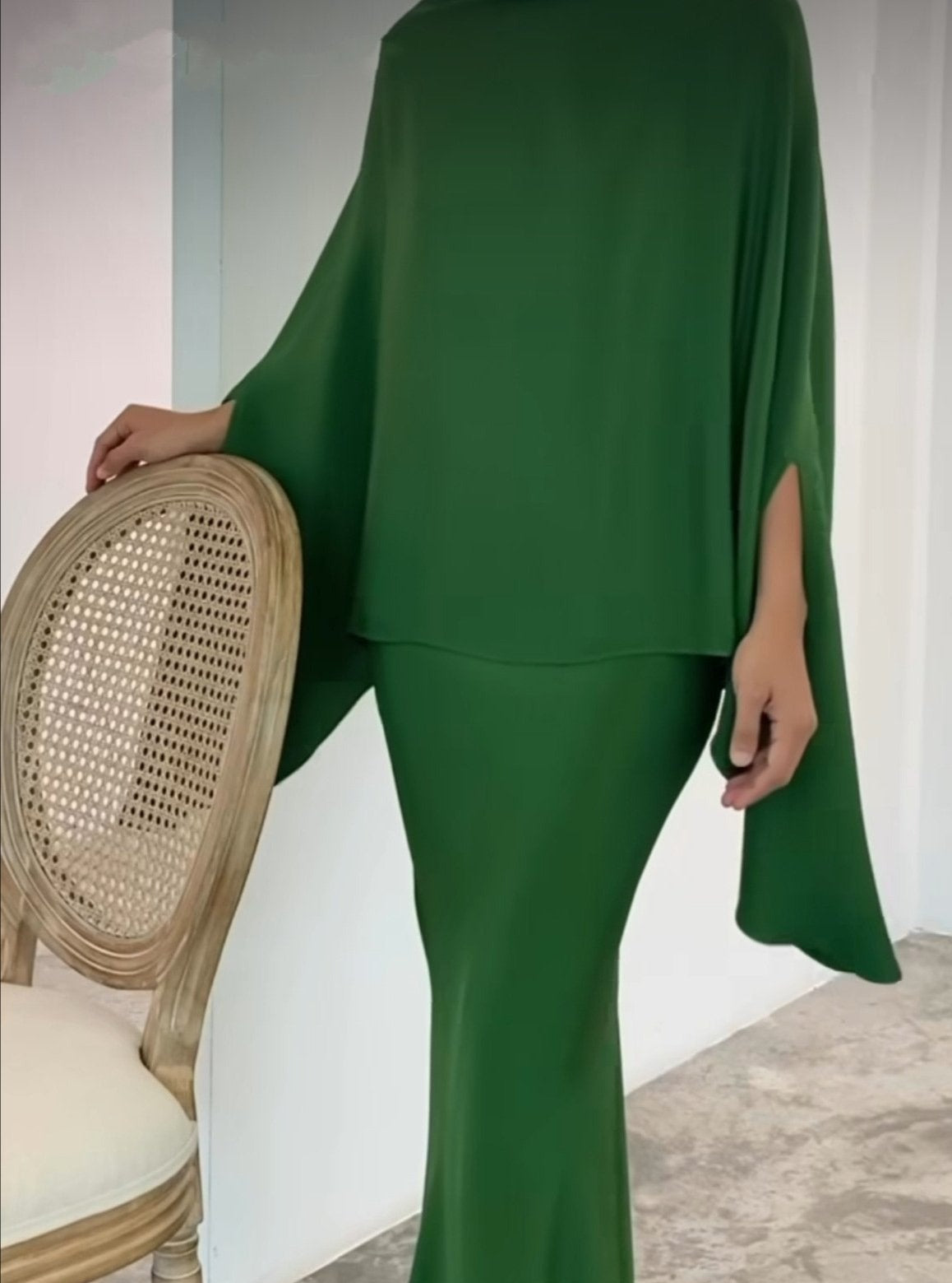 Asya - American Beaded Dress Set