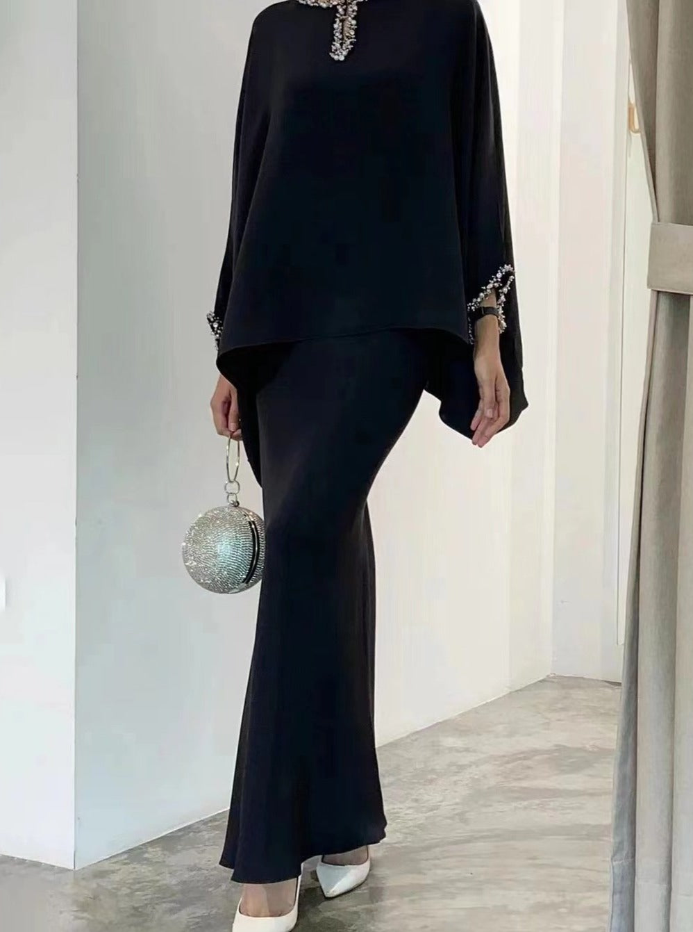 Asya - American Beaded Dress Set