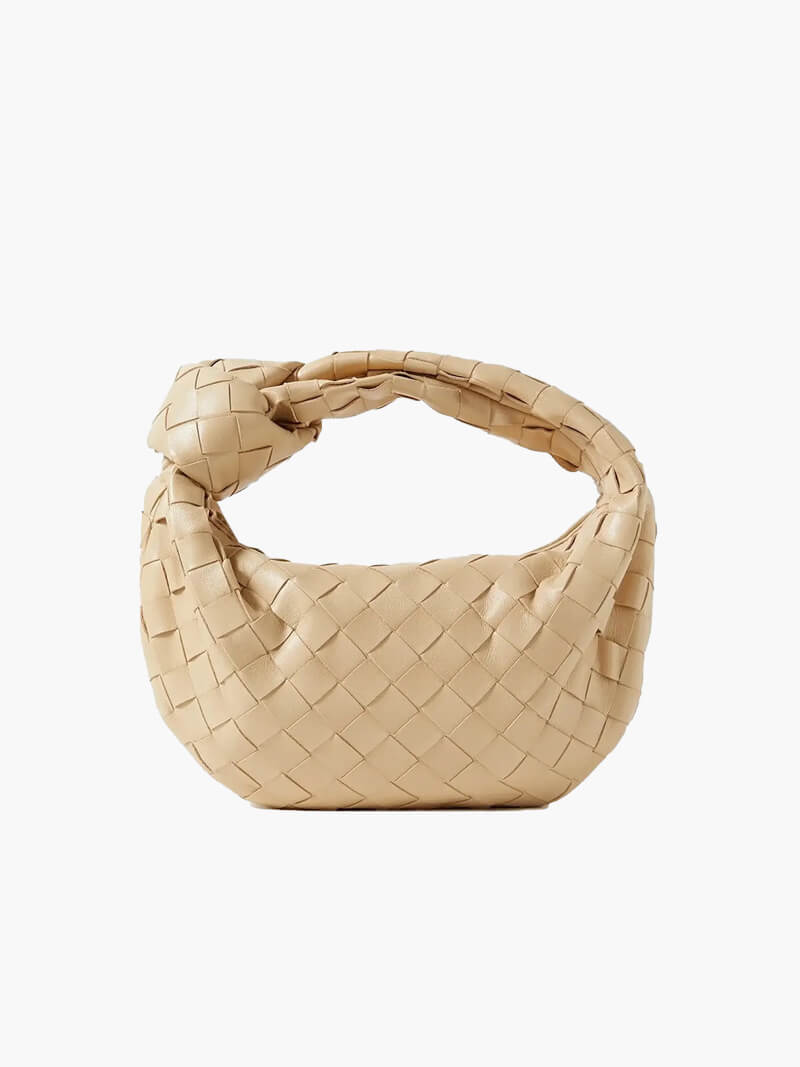 Elegant Handbag with Woven Design