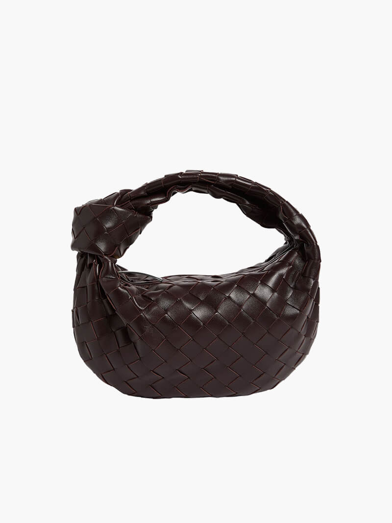 Elegant Handbag with Woven Design