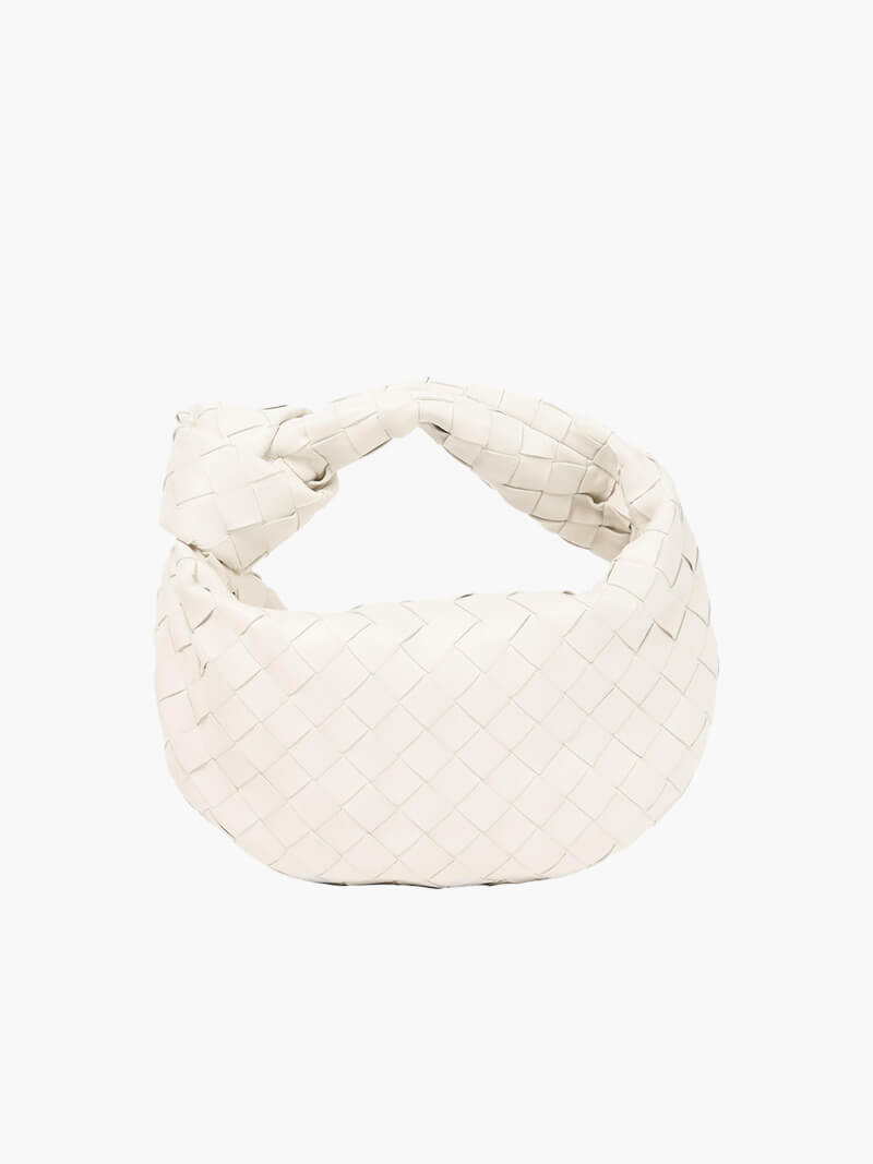 Elegant Handbag with Woven Design