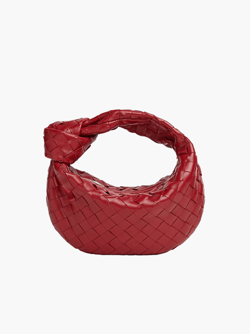 Elegant Handbag with Woven Design
