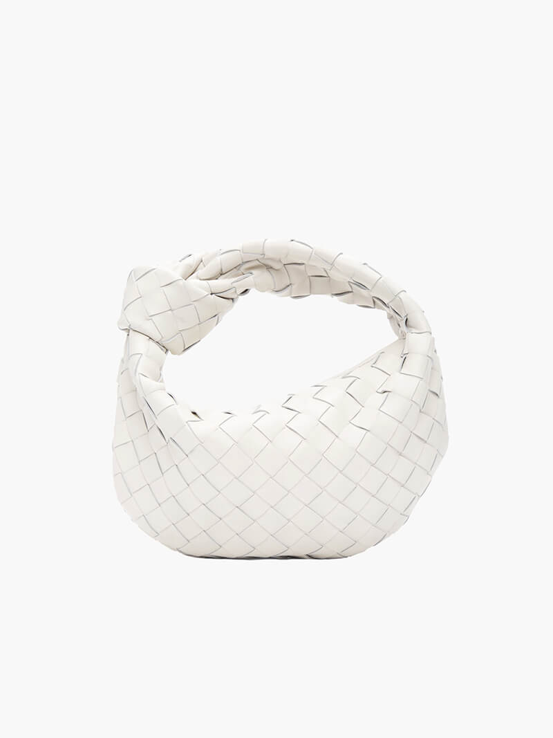 Elegant Handbag with Woven Design
