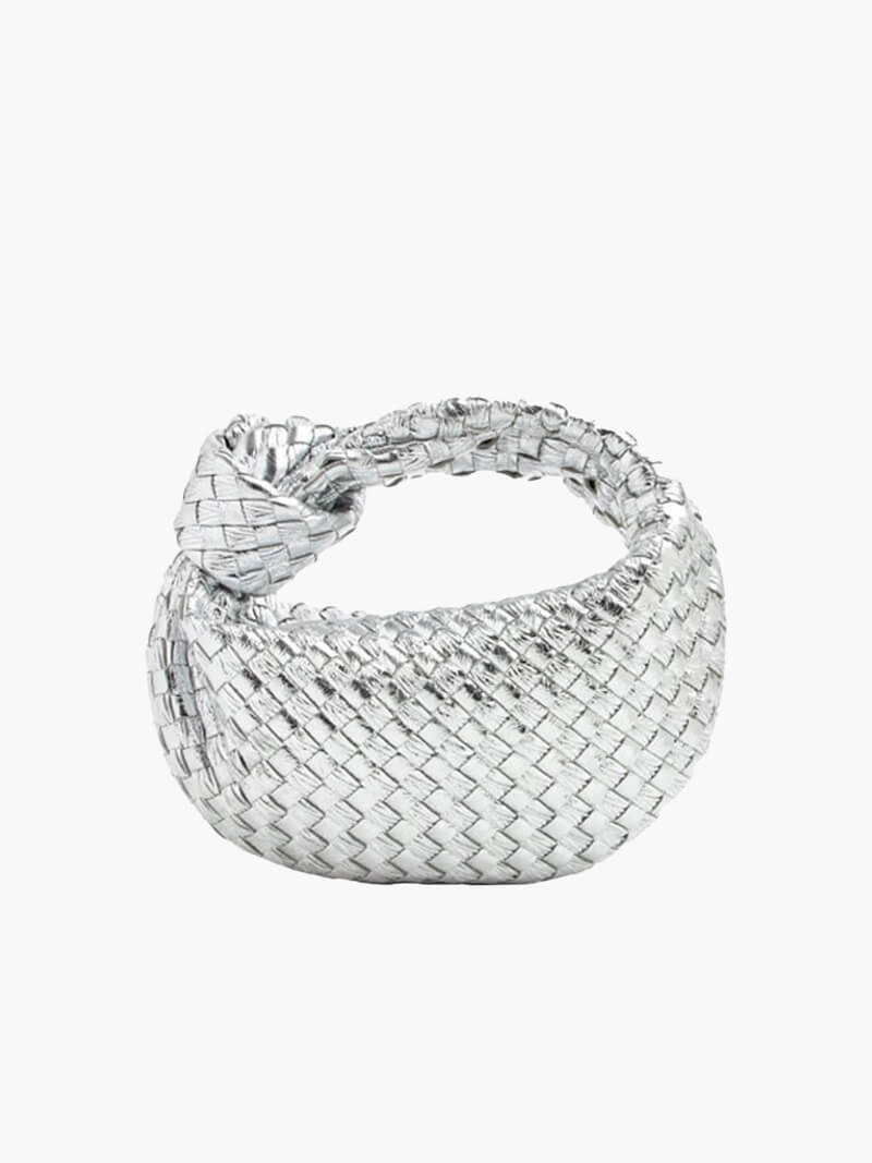 Elegant Handbag with Woven Design