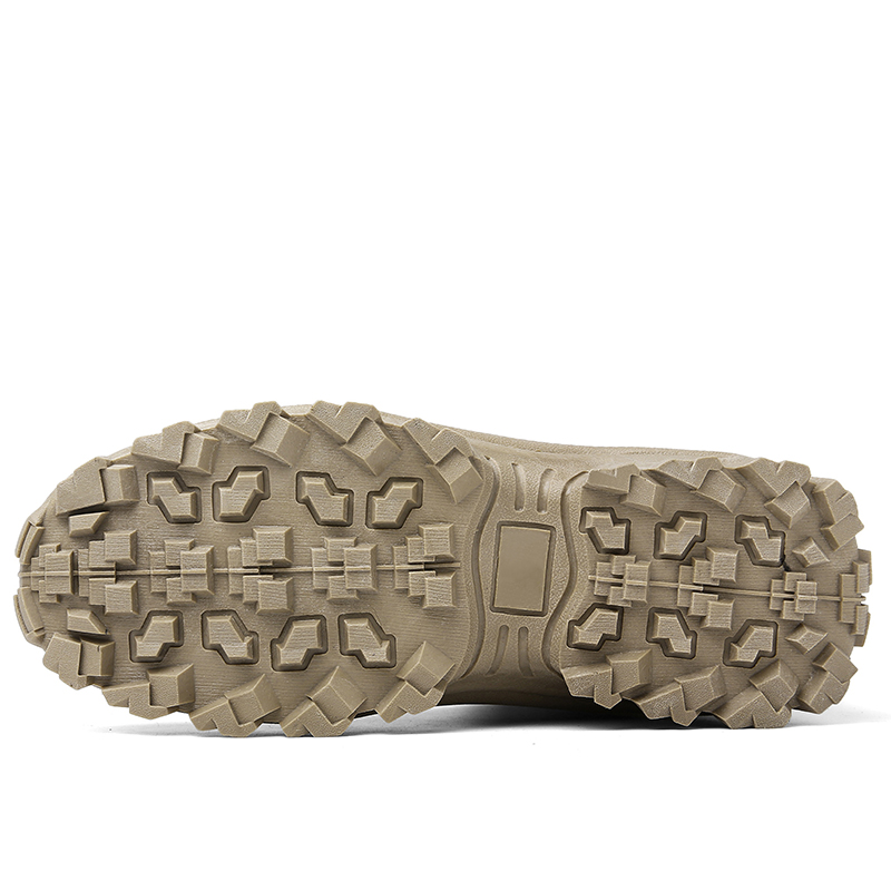 Bottes d'Hiver au Style Militaire Élégant